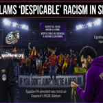 Egyptian FA statement against racism during Spain vs Egypt match at RCDE Stadium