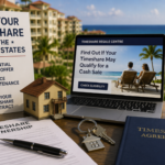 Homeowner reviewing options to sell an unwanted timeshare in the United States and check eligibility for a potential cash offer.