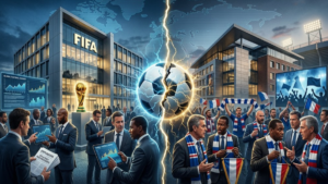 UEFA and FIFA clash over the future of football as governing bodies dispute private investment plans for the FIFA World Cup.