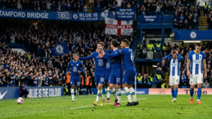 Chelsea vs Brighton and Hove Albion Premier League match at Stamford Bridge
