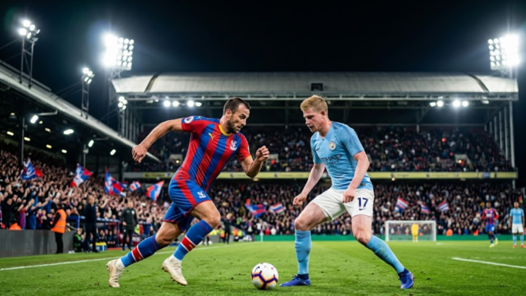 Crystal Palace vs Manchester City at Selhurst Park