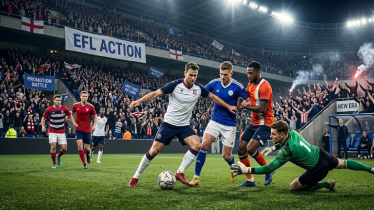 EFL scores and latest news featuring Championship, League One and League Two football action