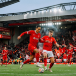 Liverpool vs Nottingham Forest at Anfield in Premier League