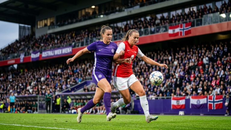 Austria Wien Women vs Brann Women in Women's Champions League qualifying